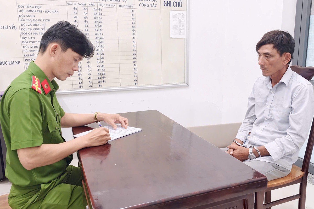 Đối tượng Khương tại cơ quan