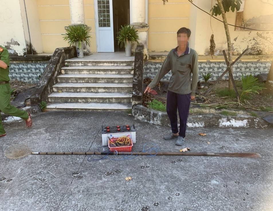 Đối tượng vi phạm cùng tang vật