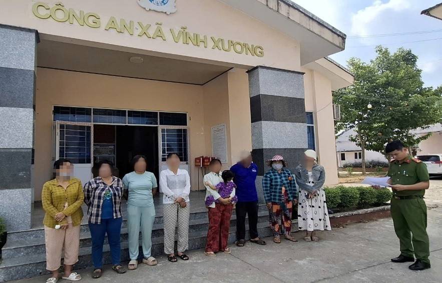 Các đối tượng bị xử lý vi phạm hành chính