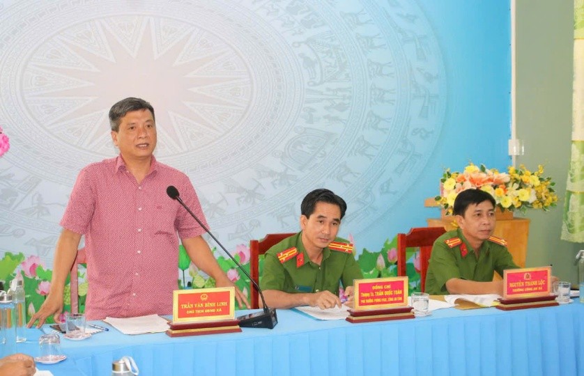 Đ.c Linh phát biểu chỉ đạo