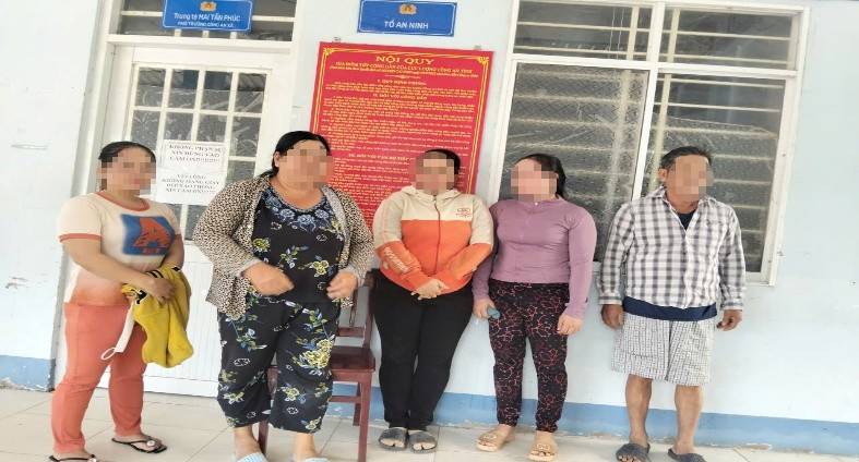 05 đối tượng tại cơ quan Công an