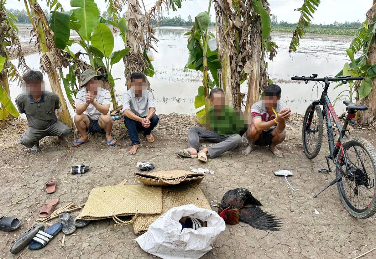 05 đối tượng cùng tang vật