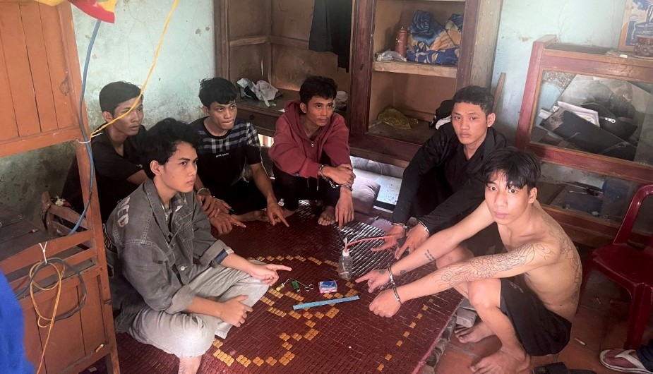 06 đối tượng ma túy bị bắt