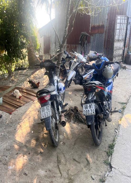 Tang vật thu giữ tại hiện trường