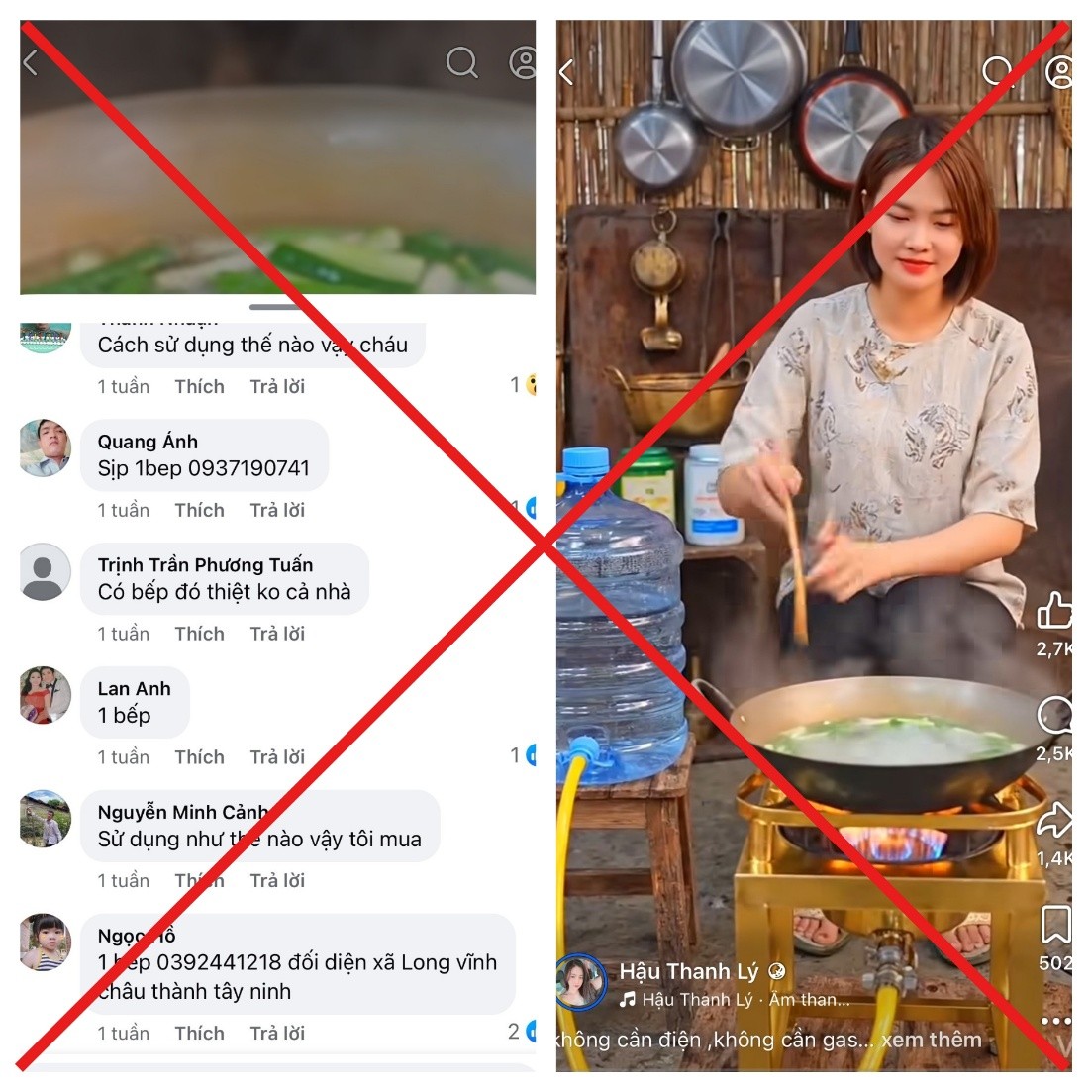 Connent của nghiều người