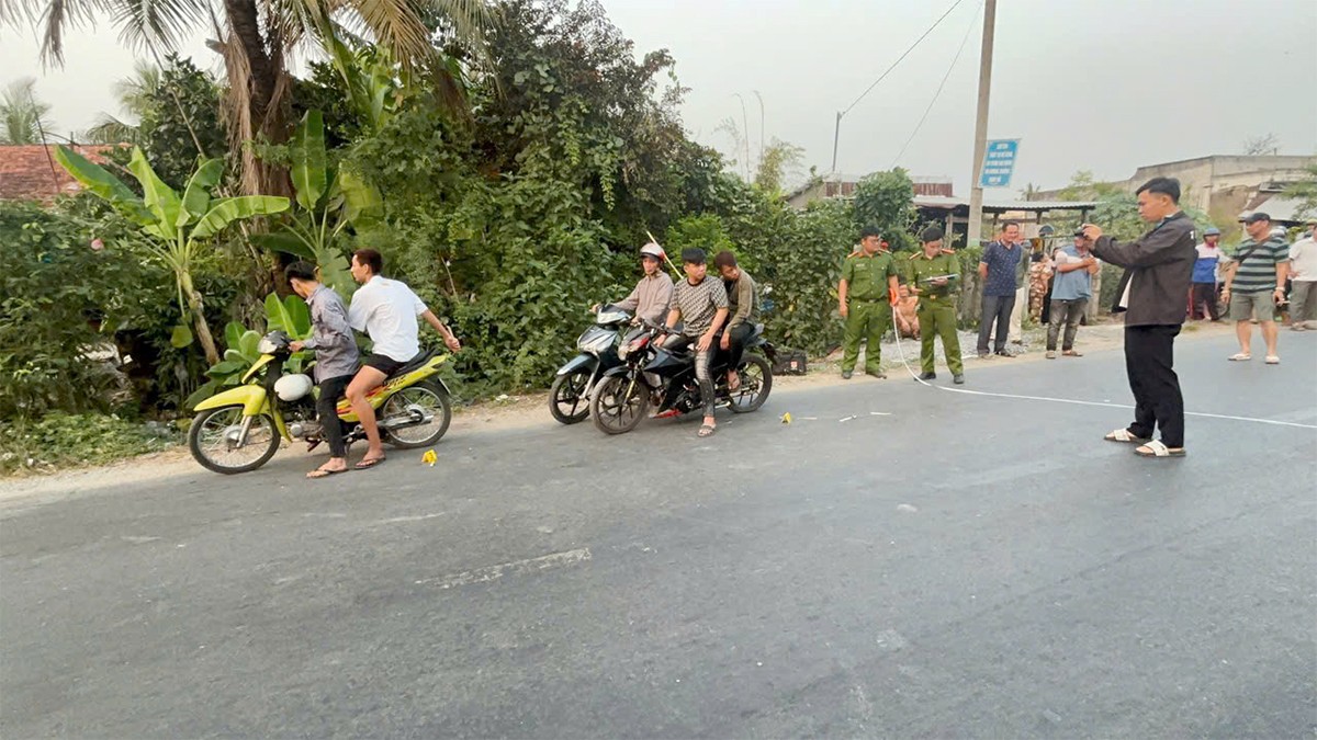 LL Công an dựng lại hiện trường