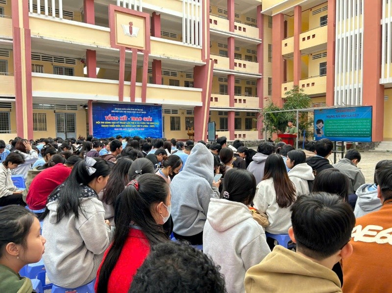 Toàn cảnh buổi tuyên tuyền