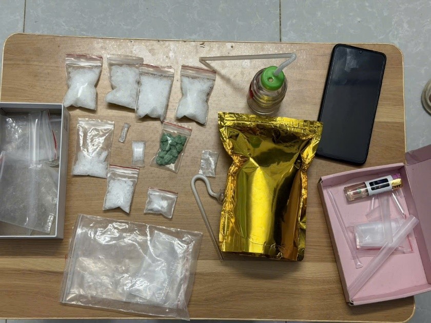 Tang vật ma túy thu được