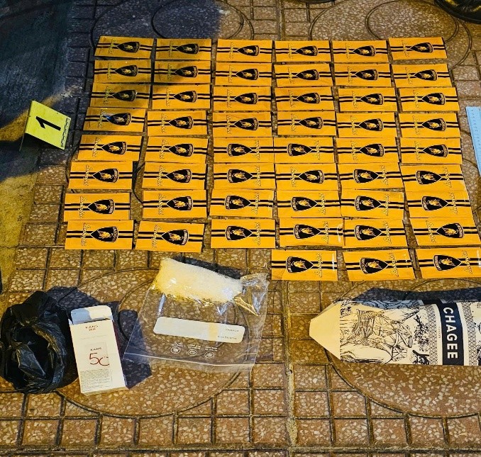 Tang vật thu giữ