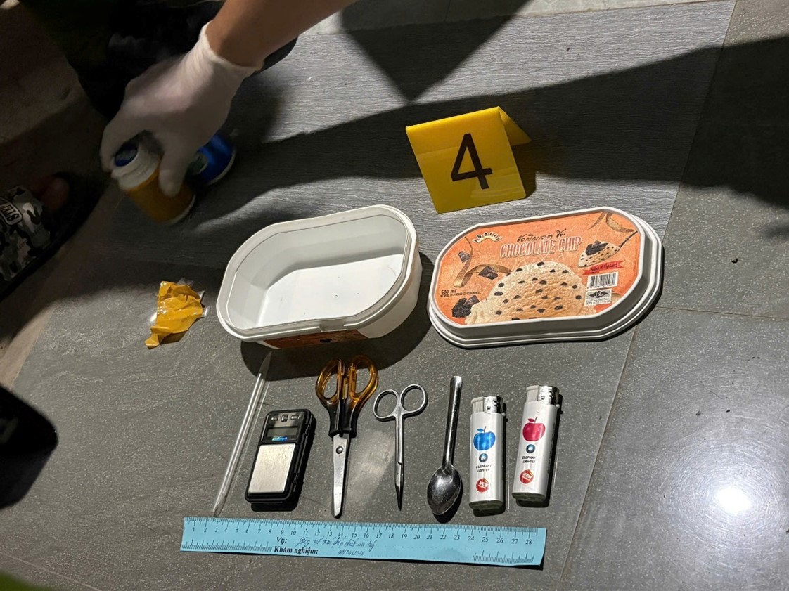 Tang vật thu giữ