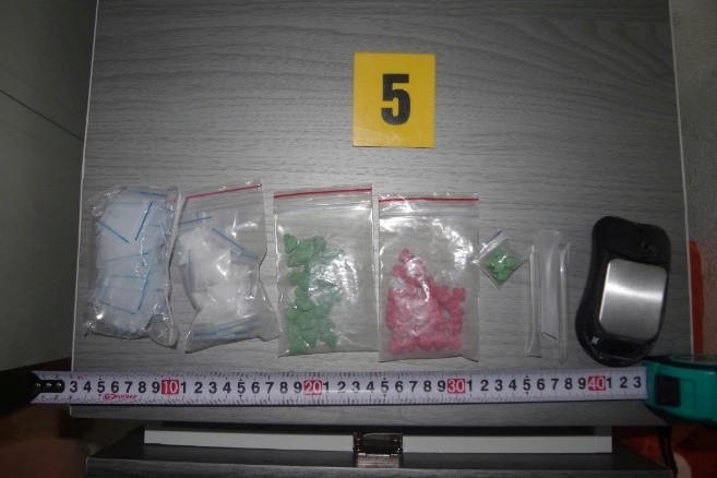 Ma túy thu giữ tại hiện trường